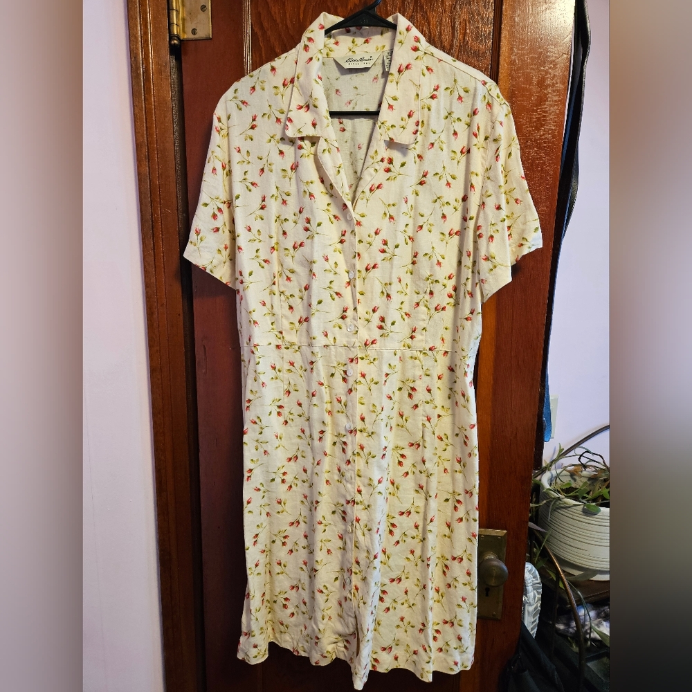 Rosebud Shirt Dress